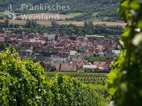 Blick auf Eibelstadt