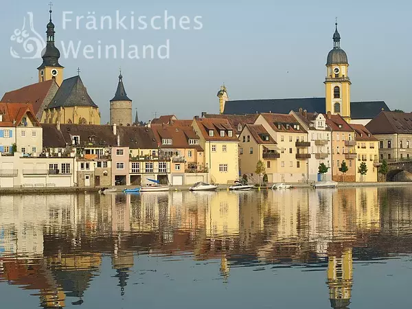 Blick auf Kitzingen