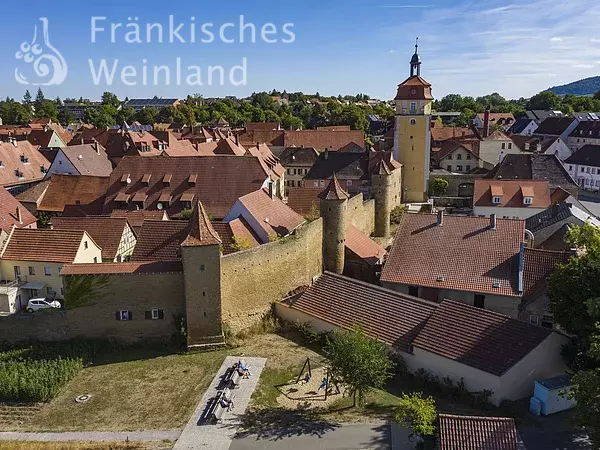 Blick auf Mainbernheim