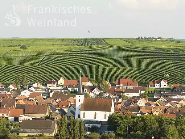 Blick auf Nordheim am Main