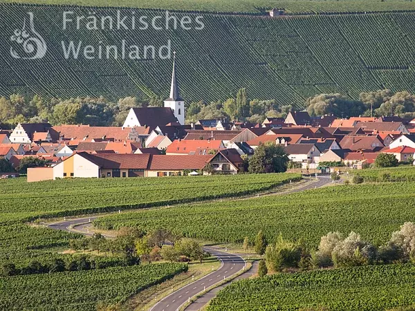 Blick auf Nordheim am Main