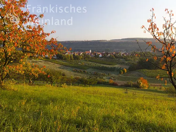 Blick auf Winterhausen