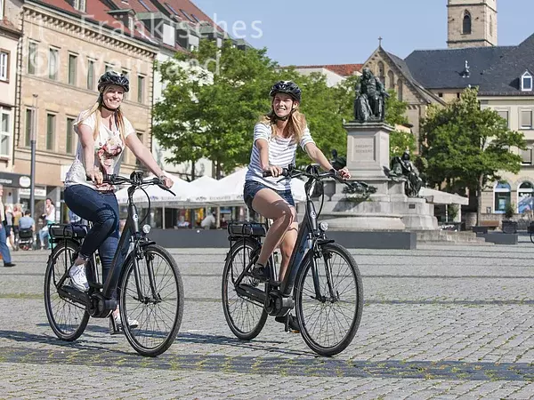 Mit dem E-Bike durch Schweinfurt