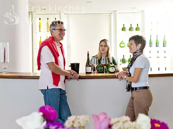 Weingenuss im Weingut Wirsching Iphofen