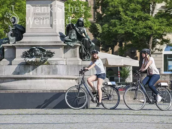 Mit dem E-Bike durch Schweinfurt