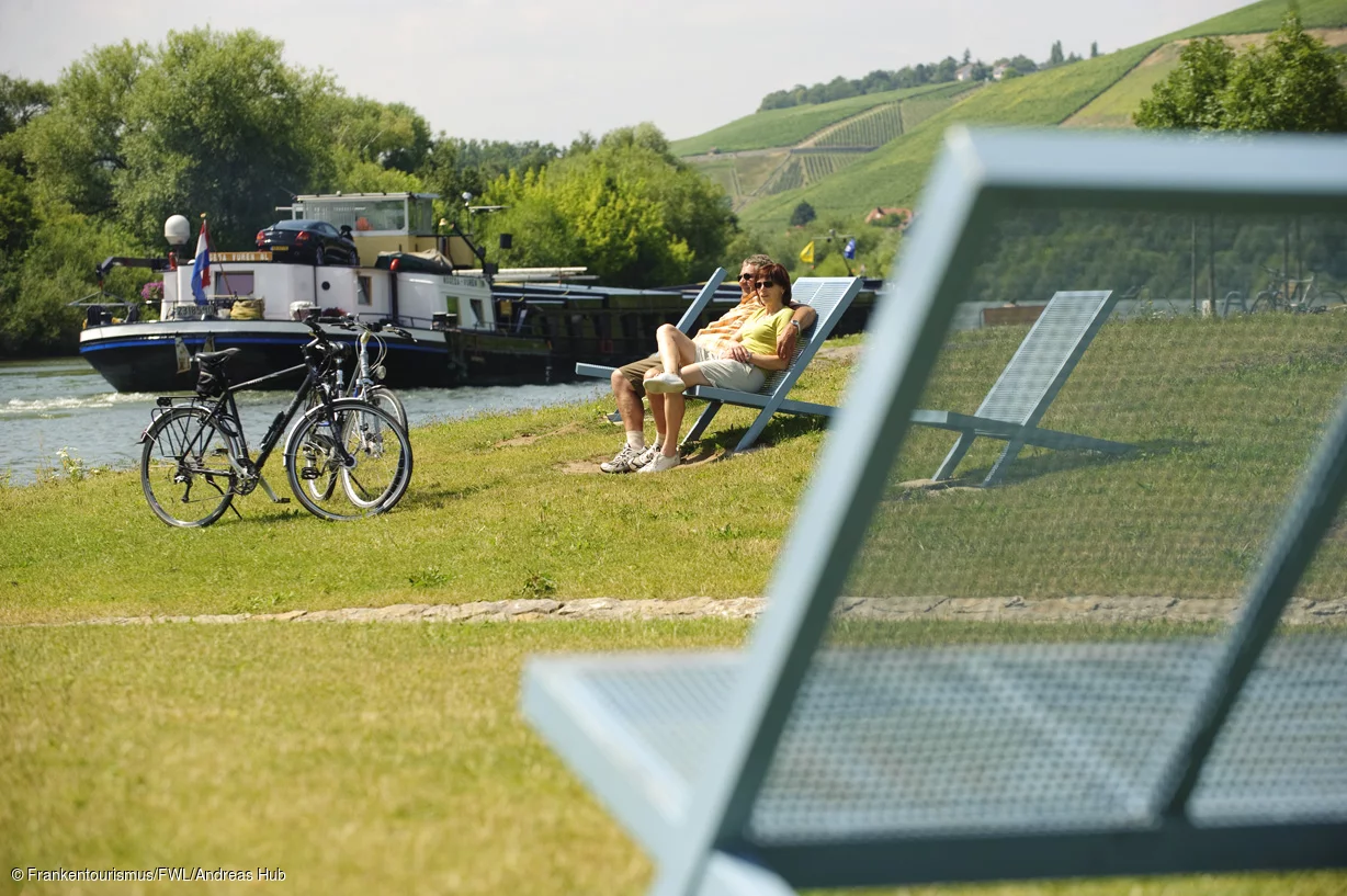 Main Radweg bei Randersacker