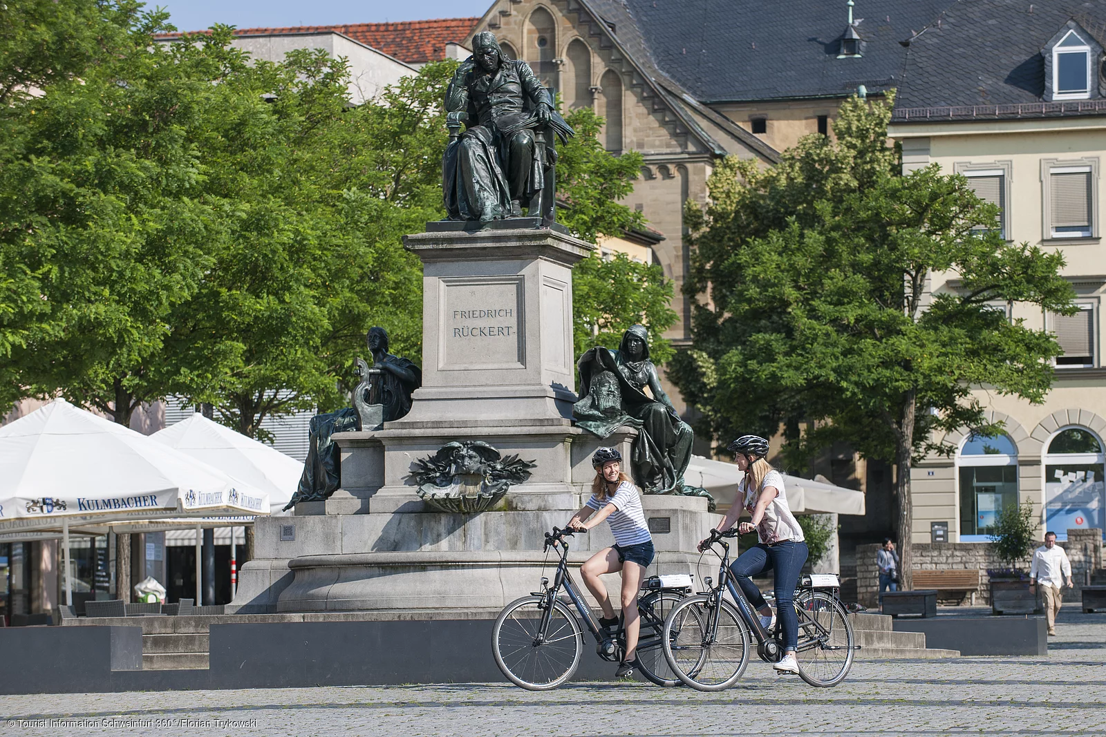 Mit dem E-Bike durch Schweinfurt