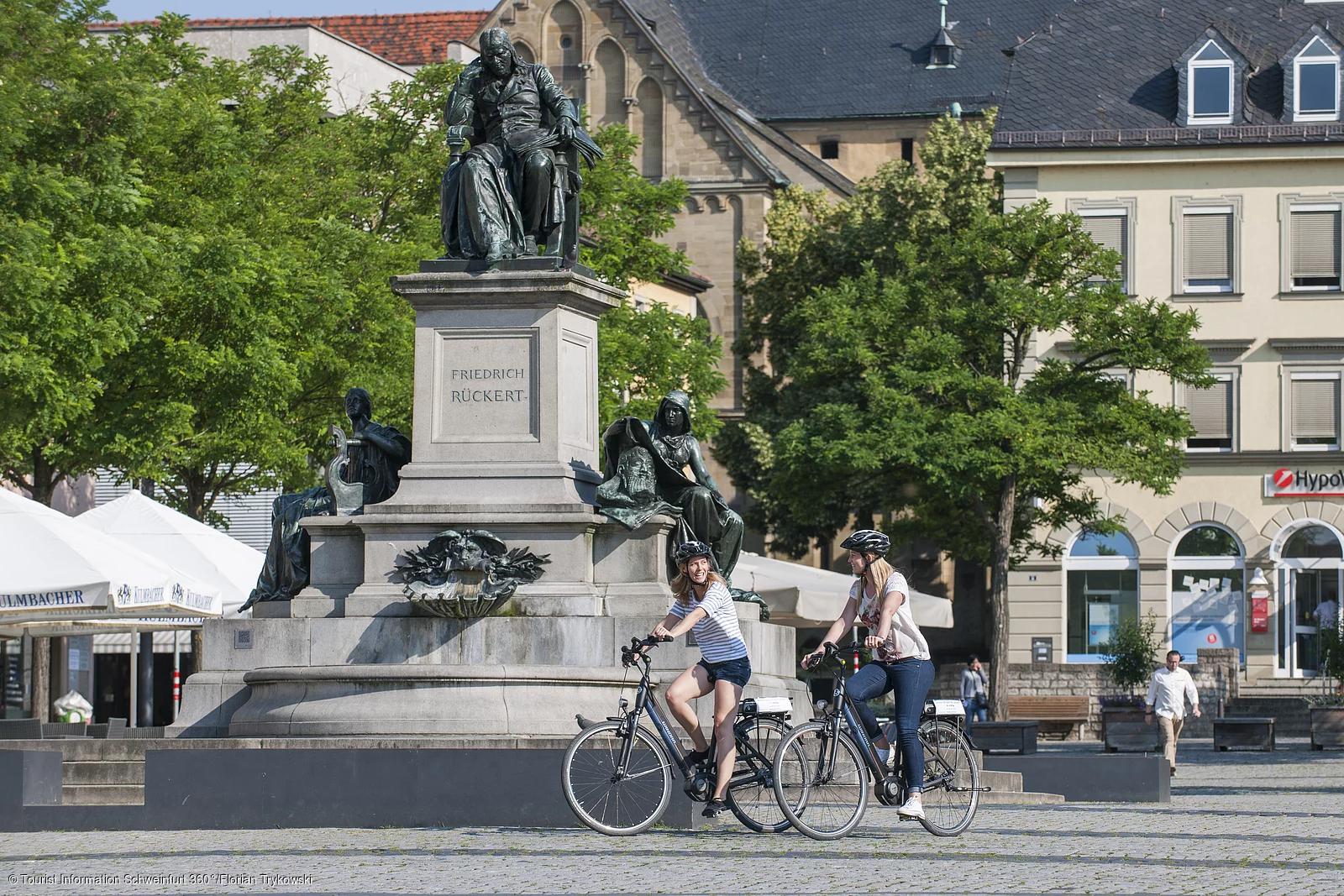 Mit dem E-Bike durch Schweinfurt