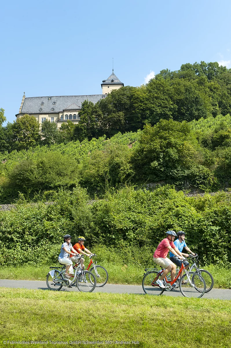 Radfahren am Main Radweg